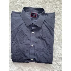 Untuckit Men’s XXXL Blue Design Classic Button Down. Comf, Grt. Quality